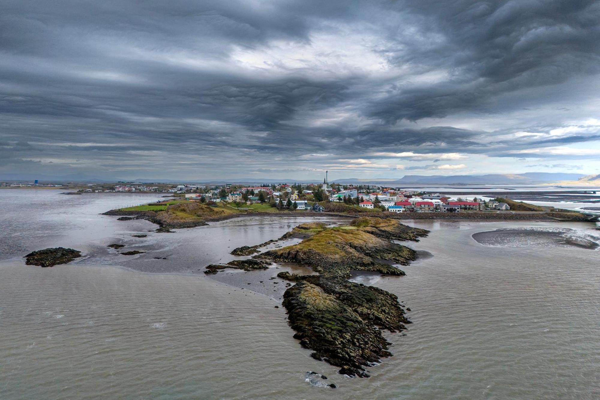Englendingavik Homestay Borgarnes Buitenkant foto
